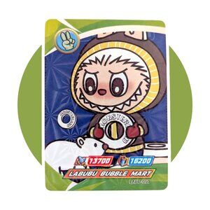 Labubu Game Collection Trading Card (KK50): Monster with Polar Bear, LABU-050
